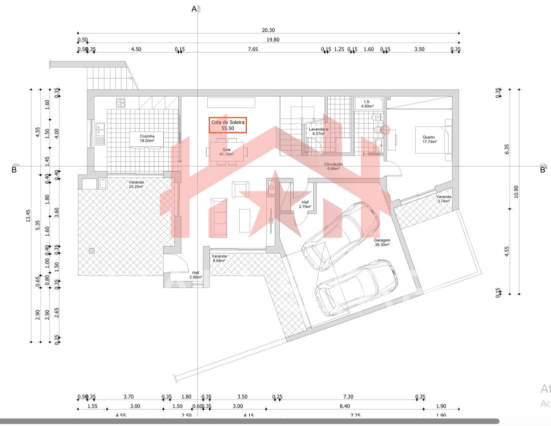 Moradia T4+1 / 2 Suites / Parceiros-11