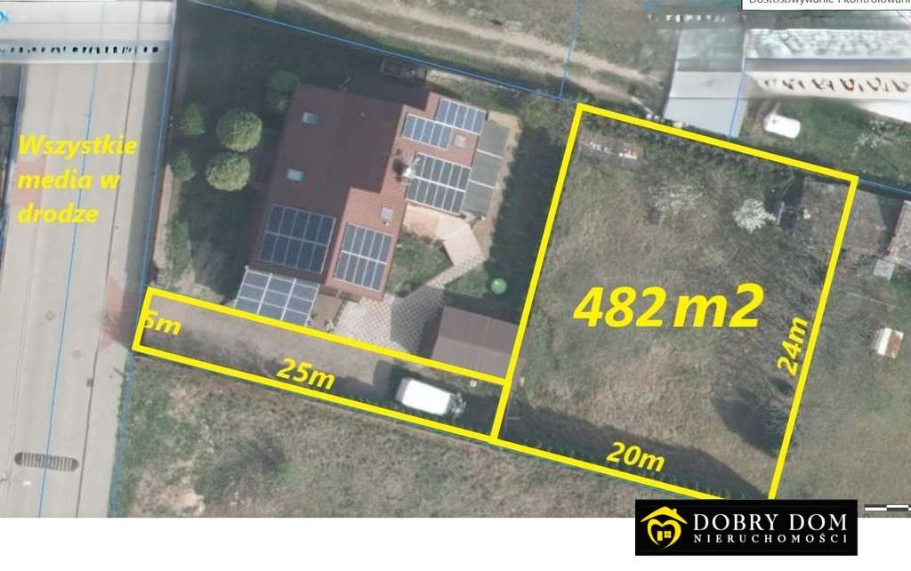 Działka Białystok os. Bacieczki 482 m 2