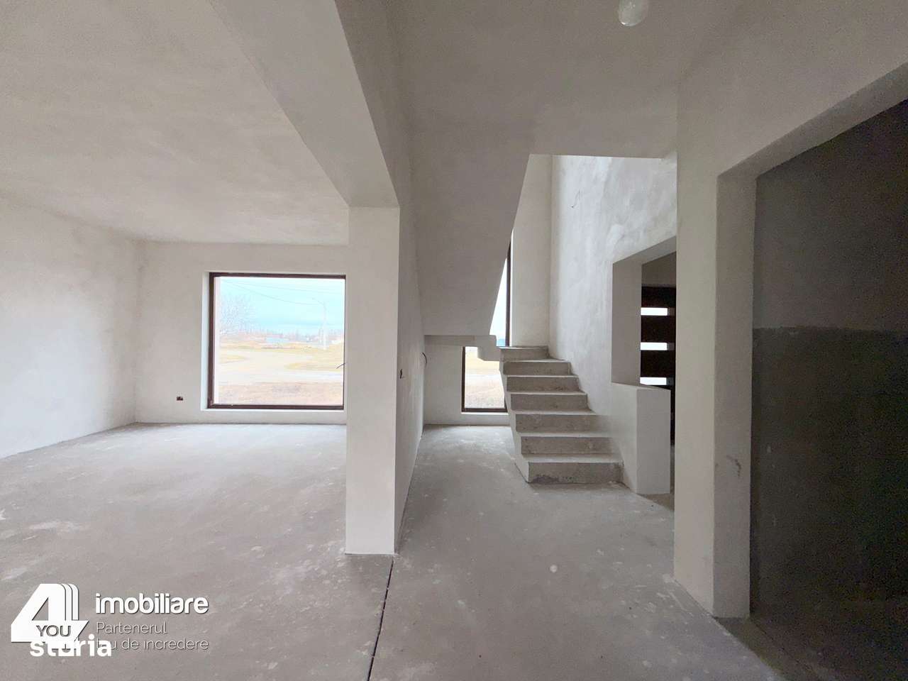 Casă nouă din 2025 semifinisată,  Curtici cartier nou, teren 500 mp-11