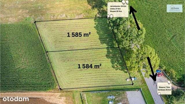 Piękne działki budowlane 20 km od morza!-7