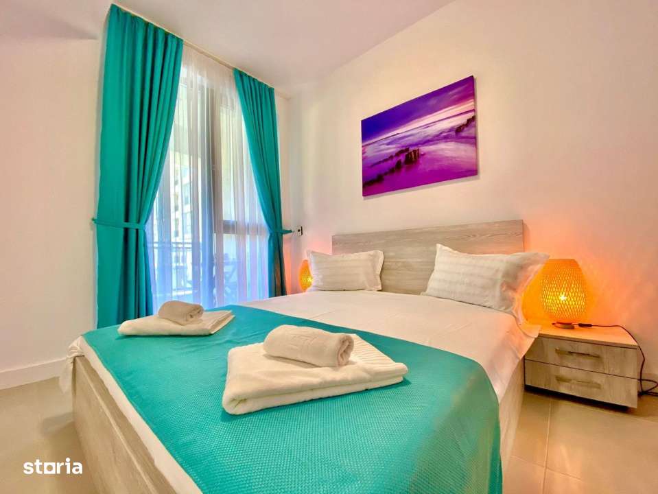 Com0%| Apartament modern– 50 mp utili – Complex Onix Mamaia Nord p - Imagine principală: 3/7