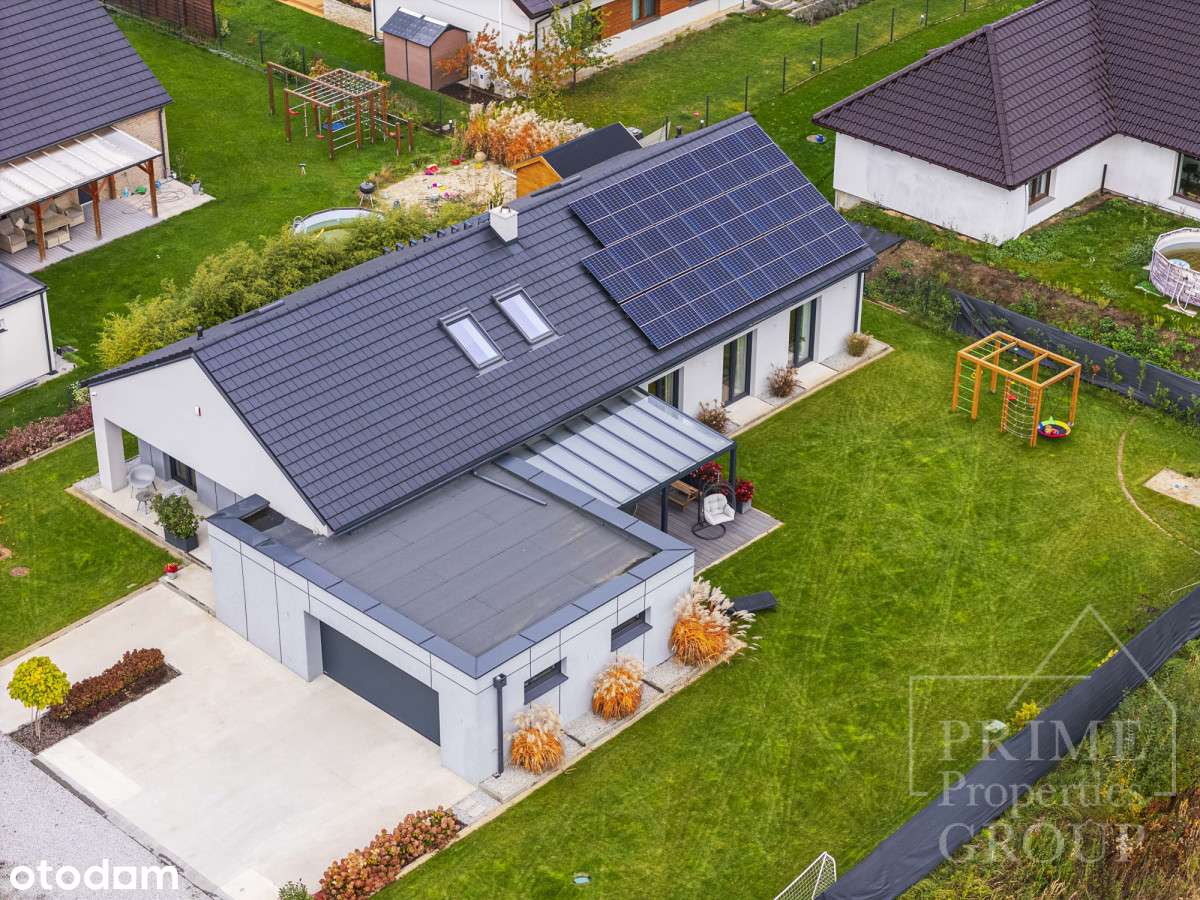 Nowoczesny dom wolnostojący  z działką 1000m2-18