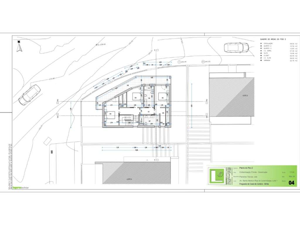 Venda de 1 moradia isolada para construção V4 de acordo com projeto... - Grande imagem: 3/3