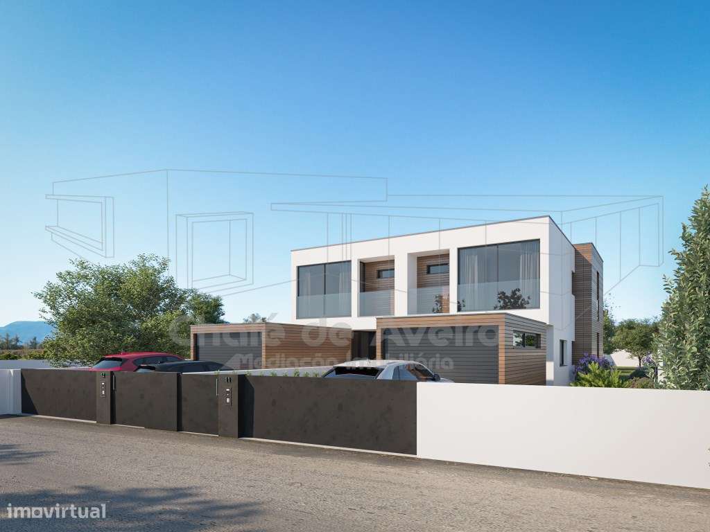 Moradia Geminada T3 com Anexos e Jardim -Aradas - Grande imagem: 3/34