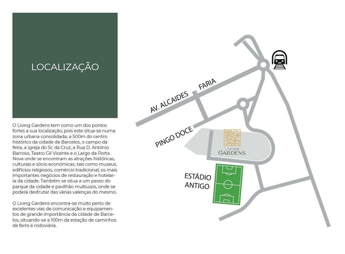 Apartamento T3 | Empreendimento Novo Living Gardens | centro Barcelos-11