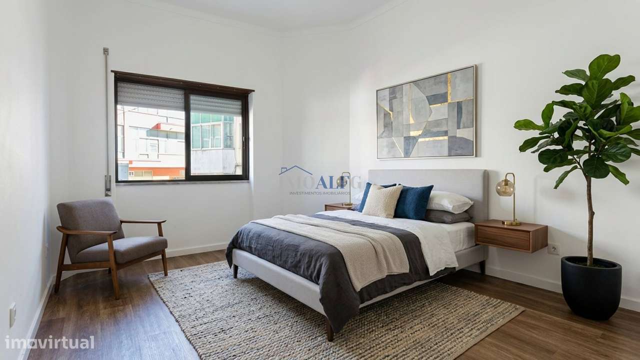 Apartamento T3 remodelado na Avenida do Bocage - Barreiro-13