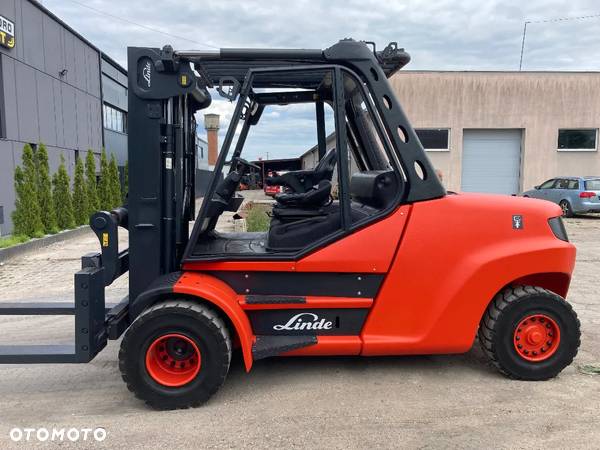 Linde [2015] WÓZEK WIDŁOWY LINDE H80D-1100 DIESEL 8ton/1100 - 4