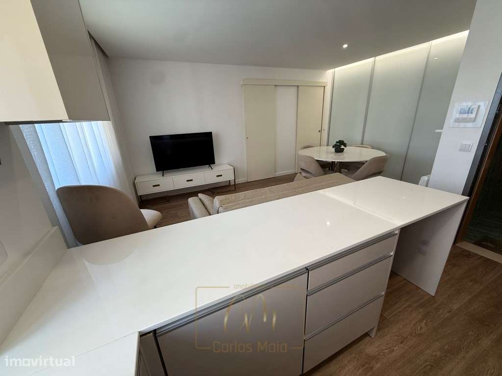 T1 remodelado na 3ª linha de Praia, em condomínio fechado-6