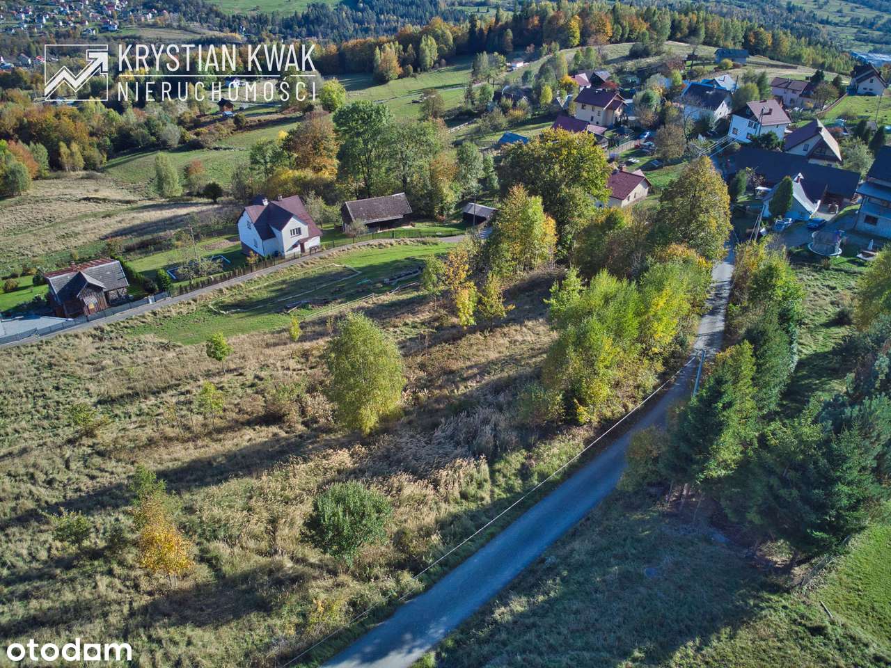 Małe widokowe działki w górach Jeleśnia Janiki-5