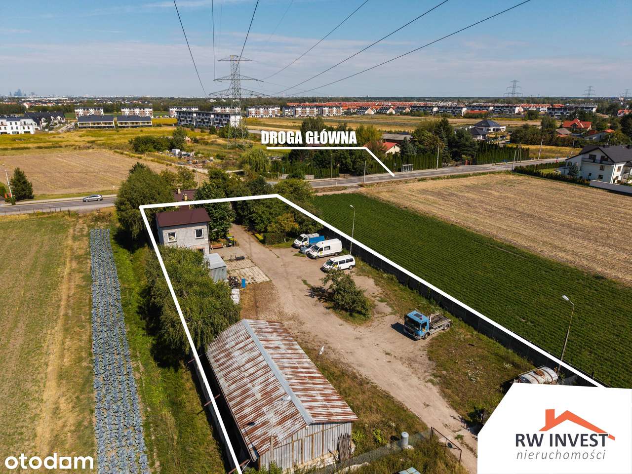 Działka inwestycyjna w Nowej Woli-2