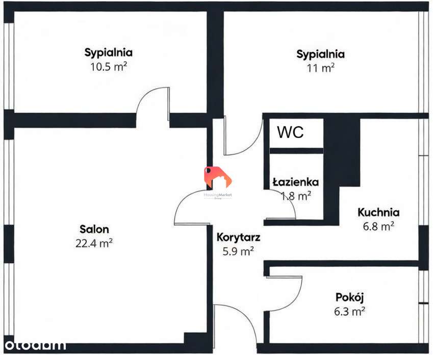 Mieszkanie nad Brdą, blisko Wyspy Młyńskiej blok-13