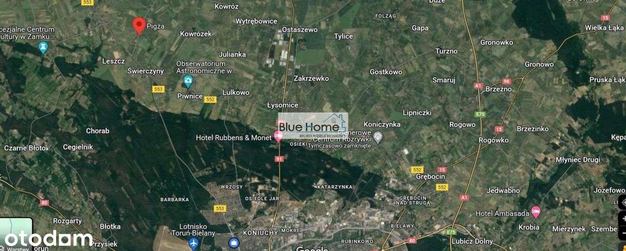 Atrakcyjnie zlokalizowana działka Warunki Zabudowy - Pełny obrazek: 4/4