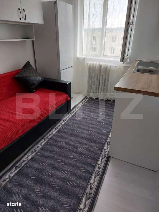Garsoniera, 12 mp, renovata, zona Burdujeni-1