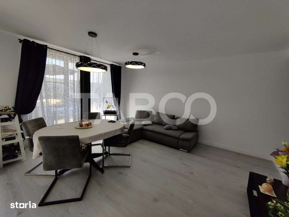 Casa mobilata si utilata complet 4 camere 119 mpu terasa 23 mp Sibiu - Imagine principală: 3/12