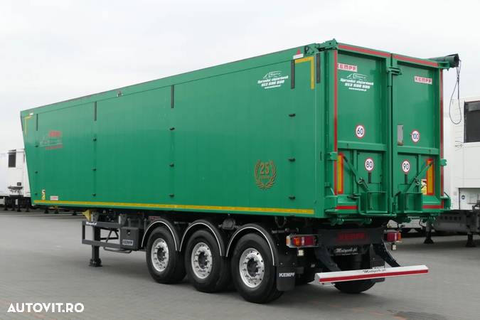 Kempf CAMION BASCULANTE 60 M3 / ALUMINIU / UȘĂ clapete / AXIE ELEVABILĂ / 2019 - 5