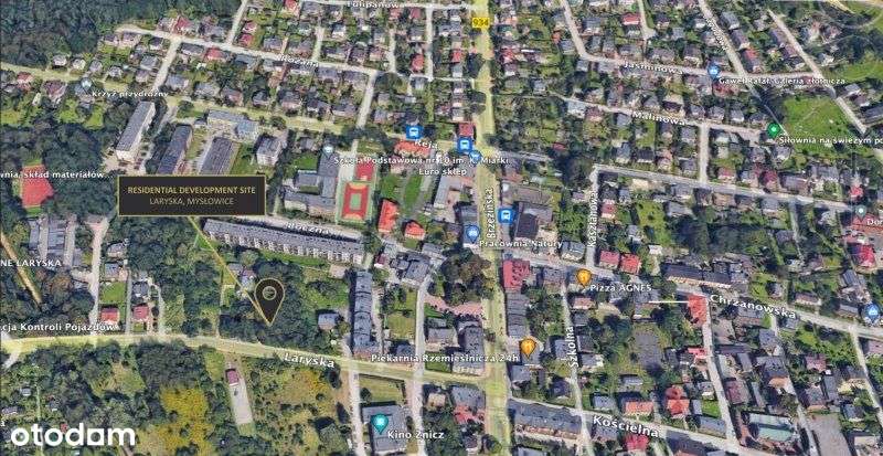 Mysłowice Pnb, zabudowa wielorodzinna, 2285 m2 Pum-0