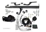 HAK HOLOWNICZY + DEDYKOWANA WIĄZKA 7 PIN  + ADAPTER 7/13 PIN  RENAULT CAPTUR od 2013 - 2