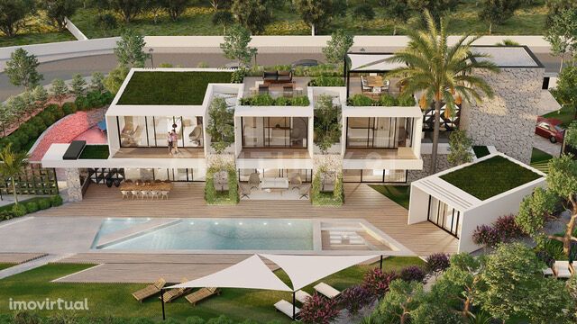 TERRENO EM VILAMOURA COM PROJECTO DE MORADIA DE LUXO APROVADO