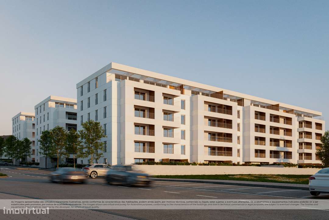 Apartamento T3 c/Terraço (61.22m2) em Arcozelo | Poente - Grande imagem: 4/13