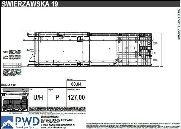 Świerzawska 19, lokal usługowy, pow. 127 m2