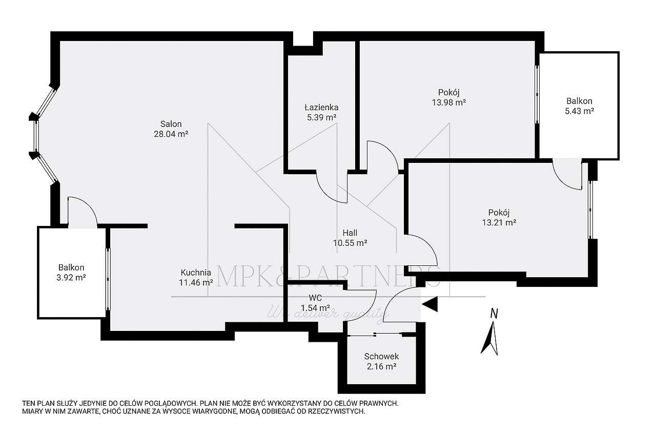 Przestronny, 3 pokojowy, dwustronny apartament na zamkniętym osiedlu!-19
