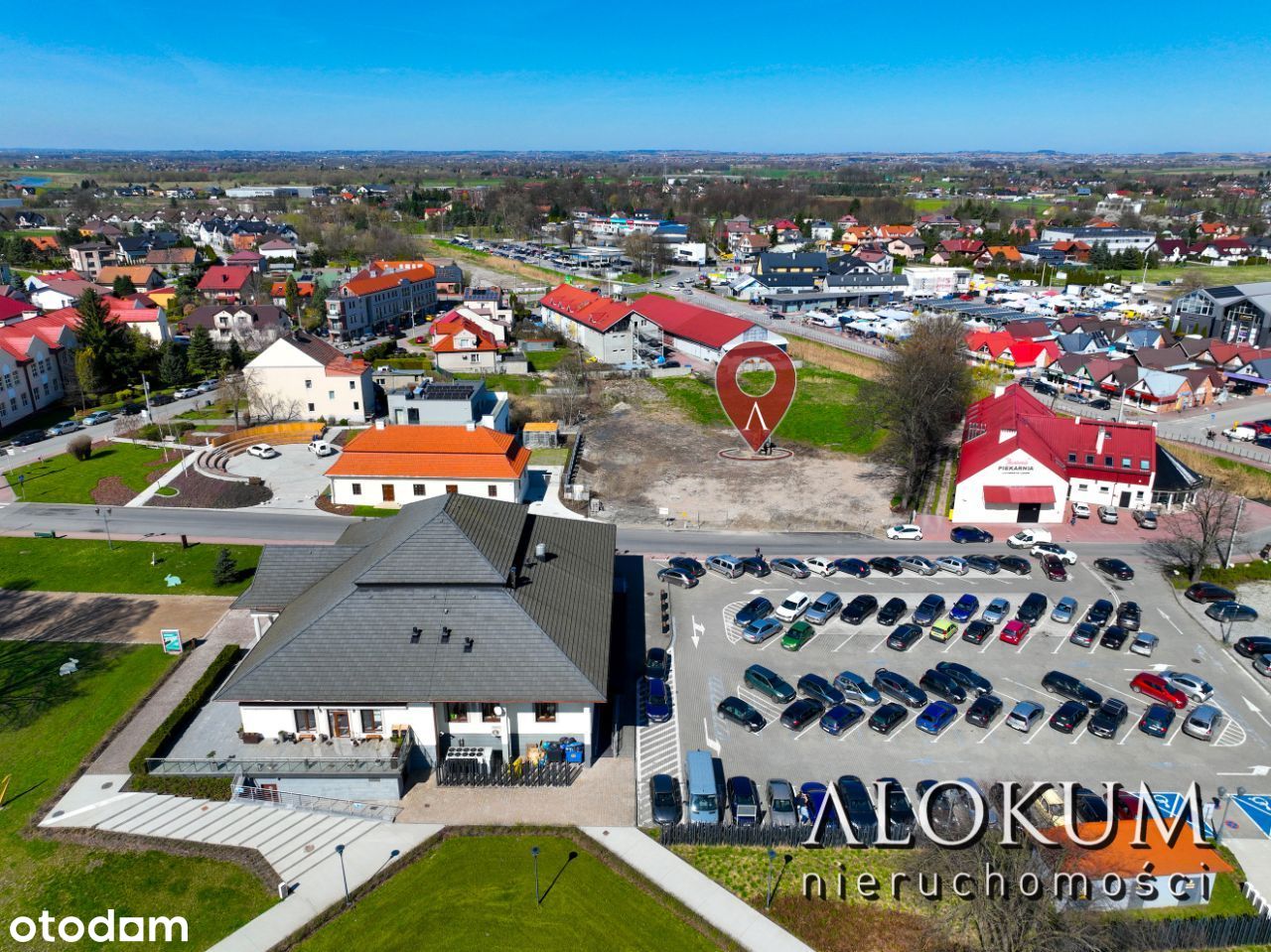 Na wynajem działka w Centrum Niepolomic