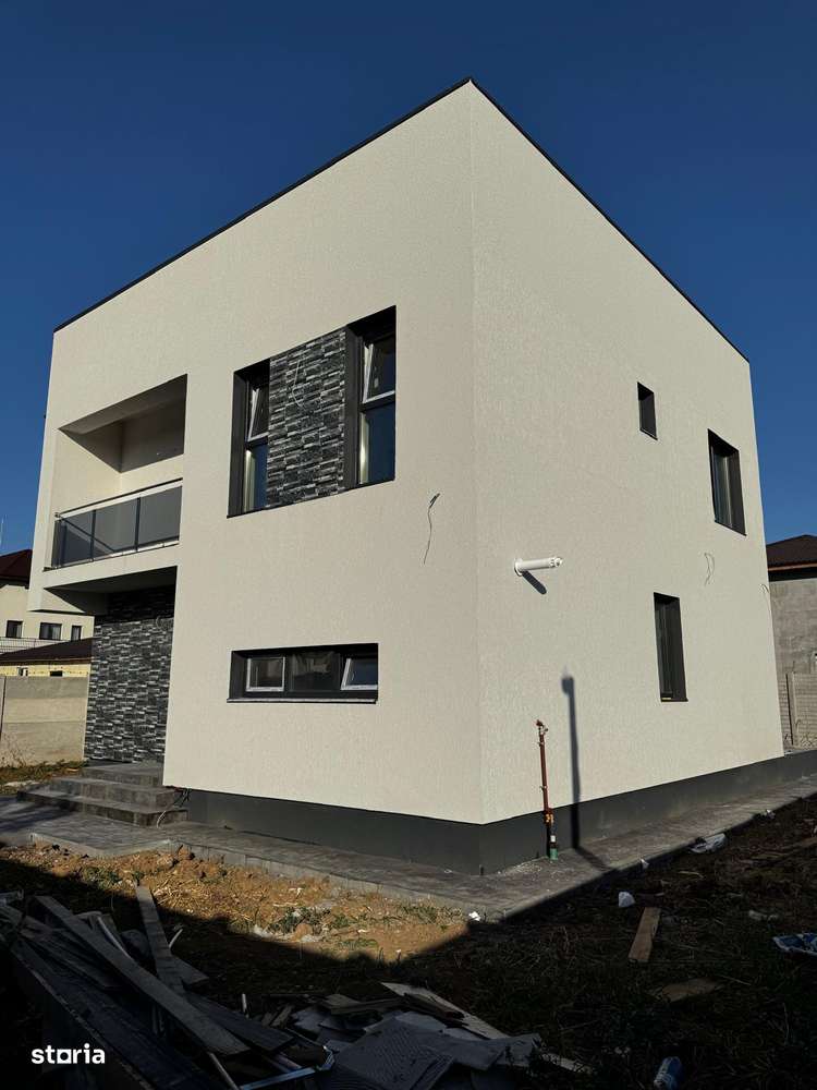 Casa individuala P+1E cu 4 dormitoare si teren 468 mp – Berceni - Imagine principală: 2/4