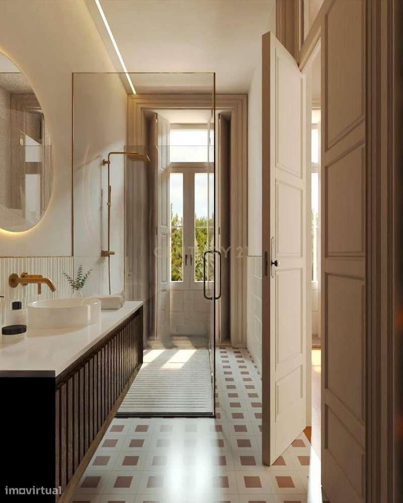 T1 com jardim de 68m2 no Empreendimento Álvares Cabral 91 - Grande imagem: 3/17