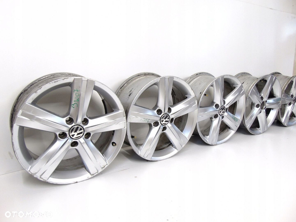 ALUFELGI 17 5x112 VW PASSAT B7 TOURAN SHARAN 5 SZT - 2