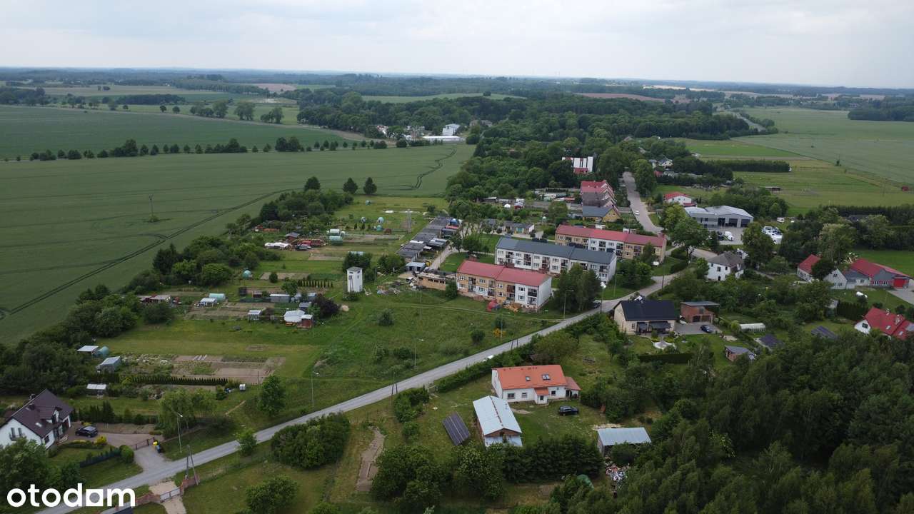 Dz. budowlana z WZ dla 2 domów jednorodz. lub budynku wielorodzinnego-3