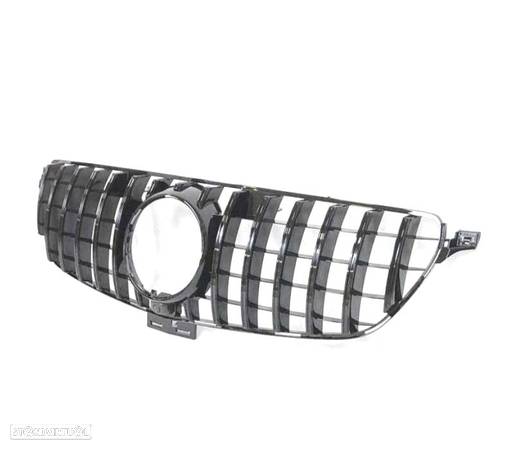 GRELHA PARA MERCEDES CLASE GLE C292 14-18 CON CAMARA LOOK GT PRETO - 3