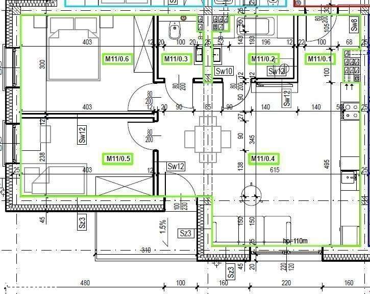 Wieliczka-mieszkanie wykończone "Pod klucz", 3 pokoje,komórka, parking-5