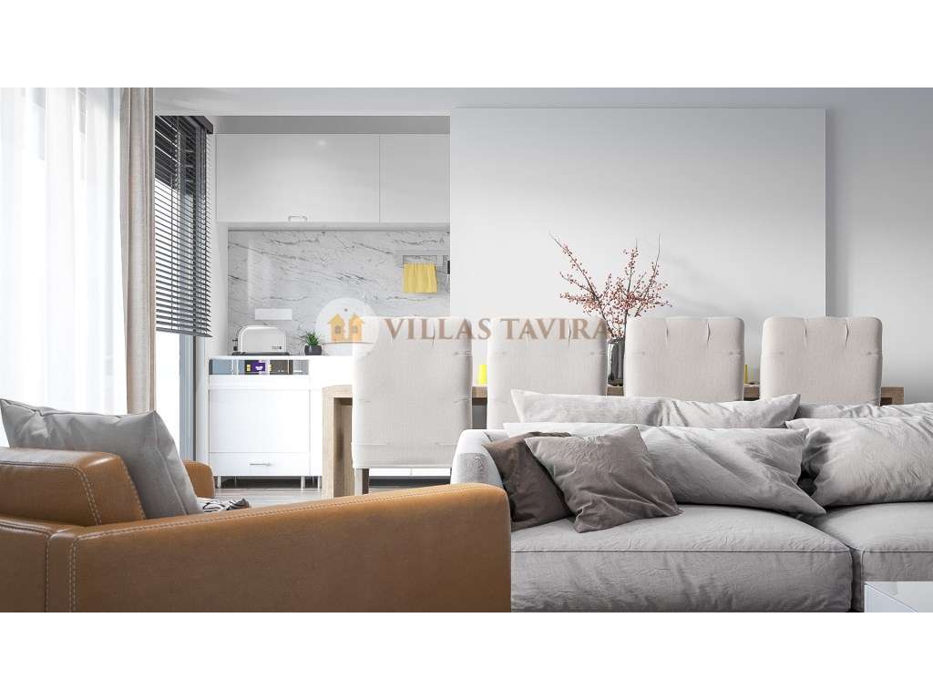 T2 Novo em Tavira com vista Ria Formosa. Top Floor com terraço priv... - Grande imagem: 4/6