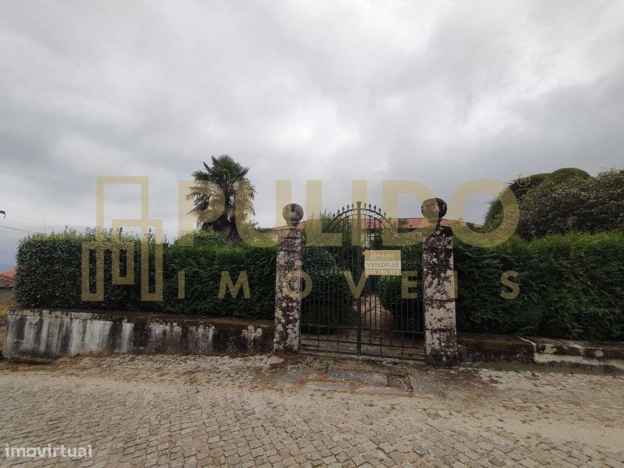 Solar em bom estado de conservação com jardim de japoneiras (camélias)-12