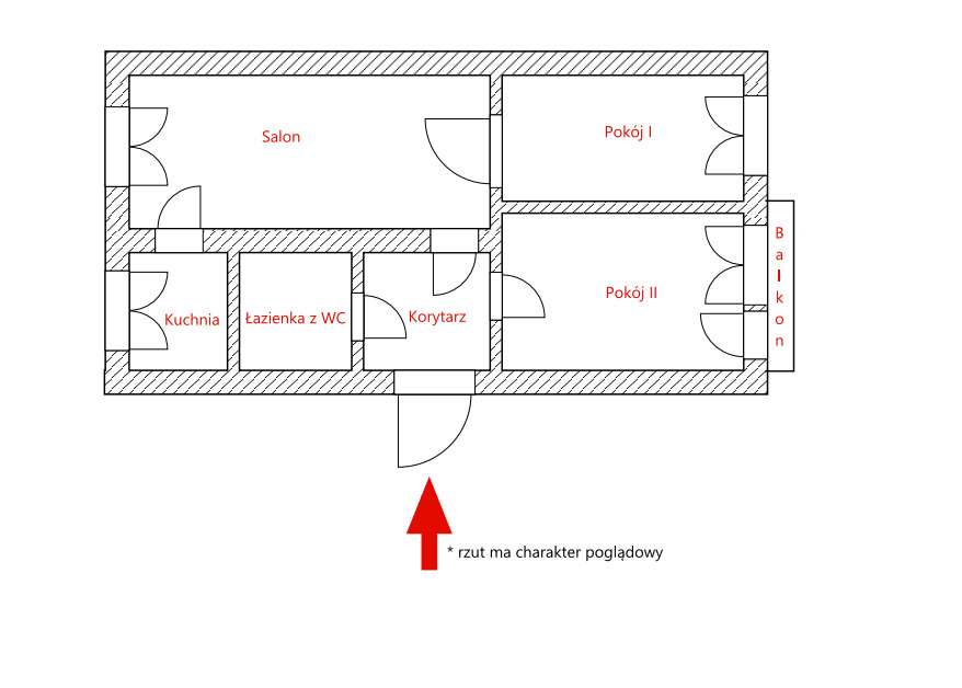 3-pokojowe mieszkanie w świetnej lokalizacji-15
