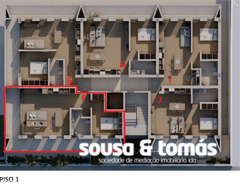 Apartamento T1 Venda em Parceiros e Azoia,Leiria-5