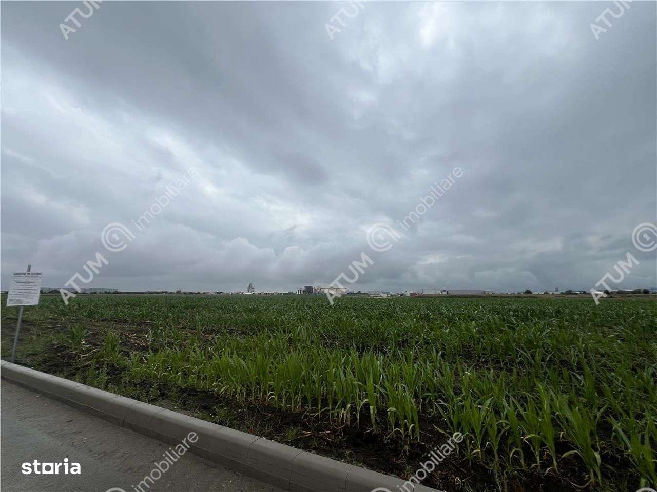 Teren intravilat de 36122 mp cu PUZ situat in zona Industriala Vest - Imagine principală: 4/8