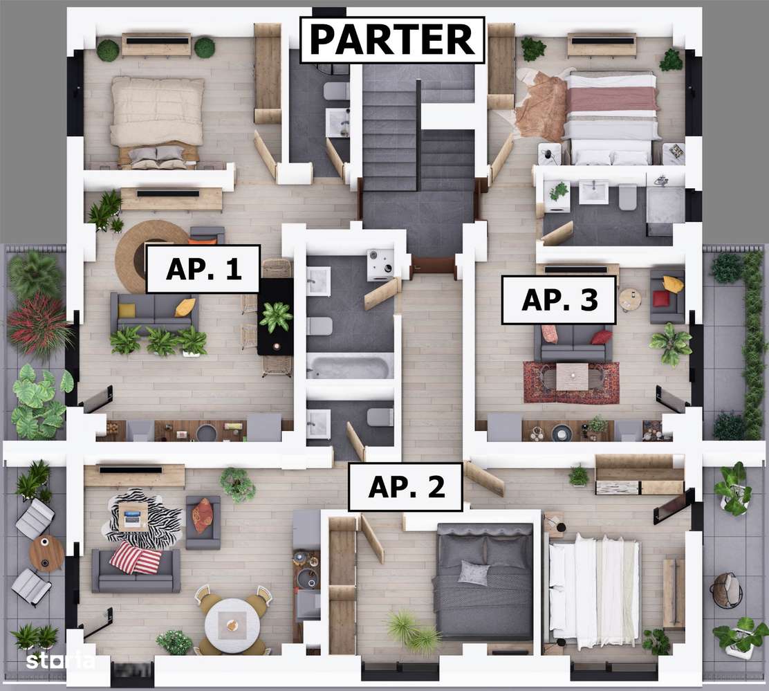 Apartamente 2 camere | Strada Maramures | Parcul Unirii | Proiect nou - Imagine principală: 5/5