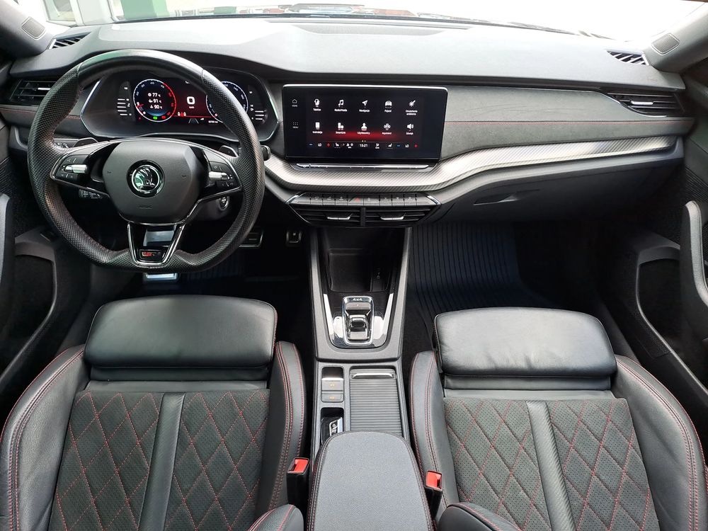 SKODA OCTAVIA RS 4X4 2.0TDI 200KM Canton HAK Martwe pole 3s.Klima VAT 23% PL ASO