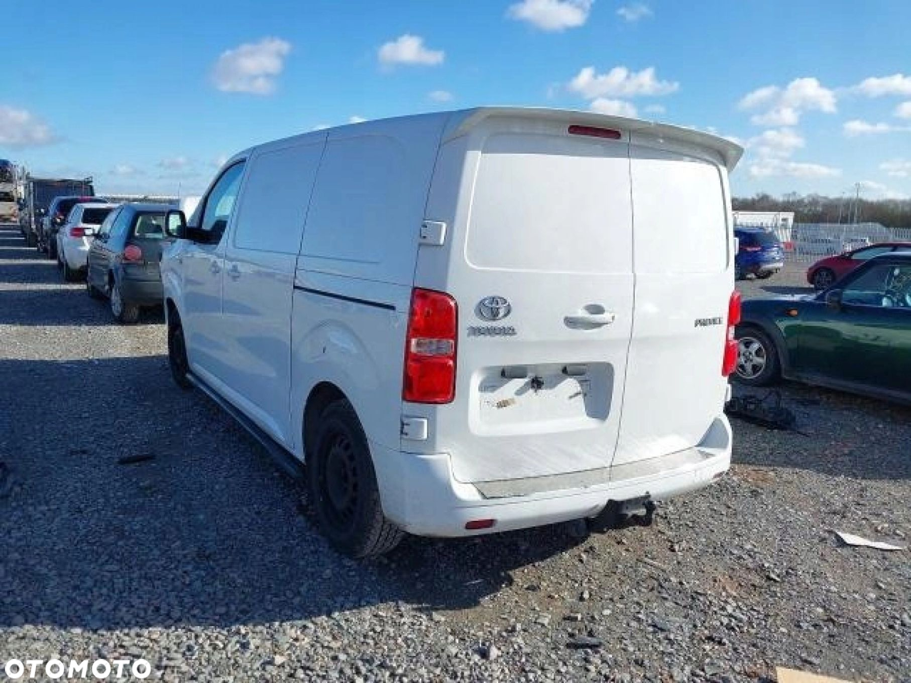 Toyota Proace Expert Jumpy kosz winda mocowanie koła zapasowego - 4