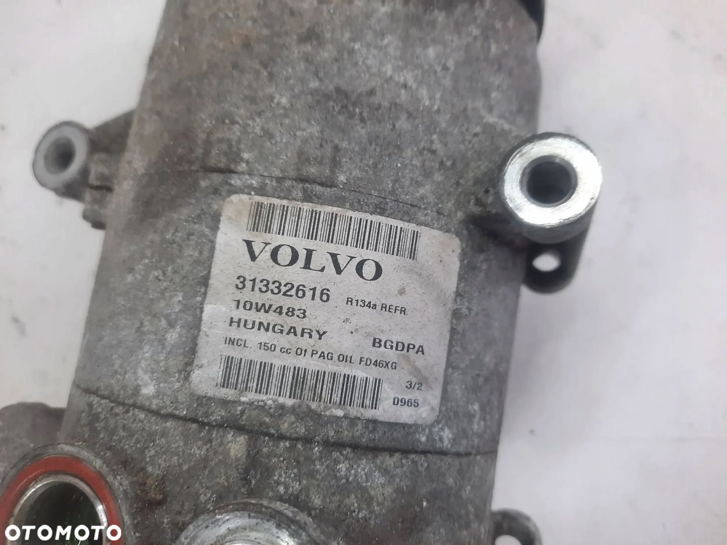 VOLVO S60 II V60 1.6 T3 SPRĘŻARKA KLIMATYZACJI 31332616 - 6