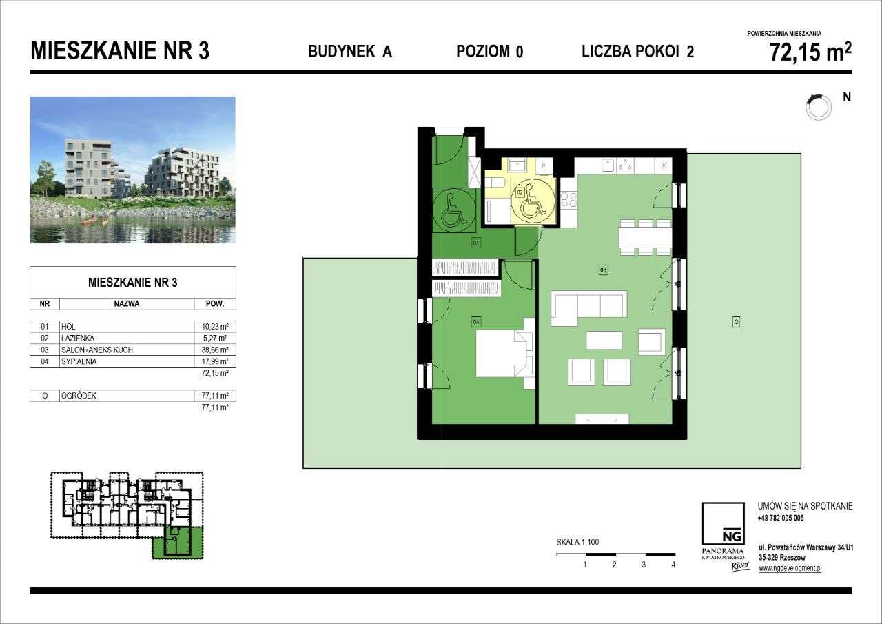 SPRAWDŹ | 2 pokoje| PK River| NG Development - Pełny obrazek: 2/7