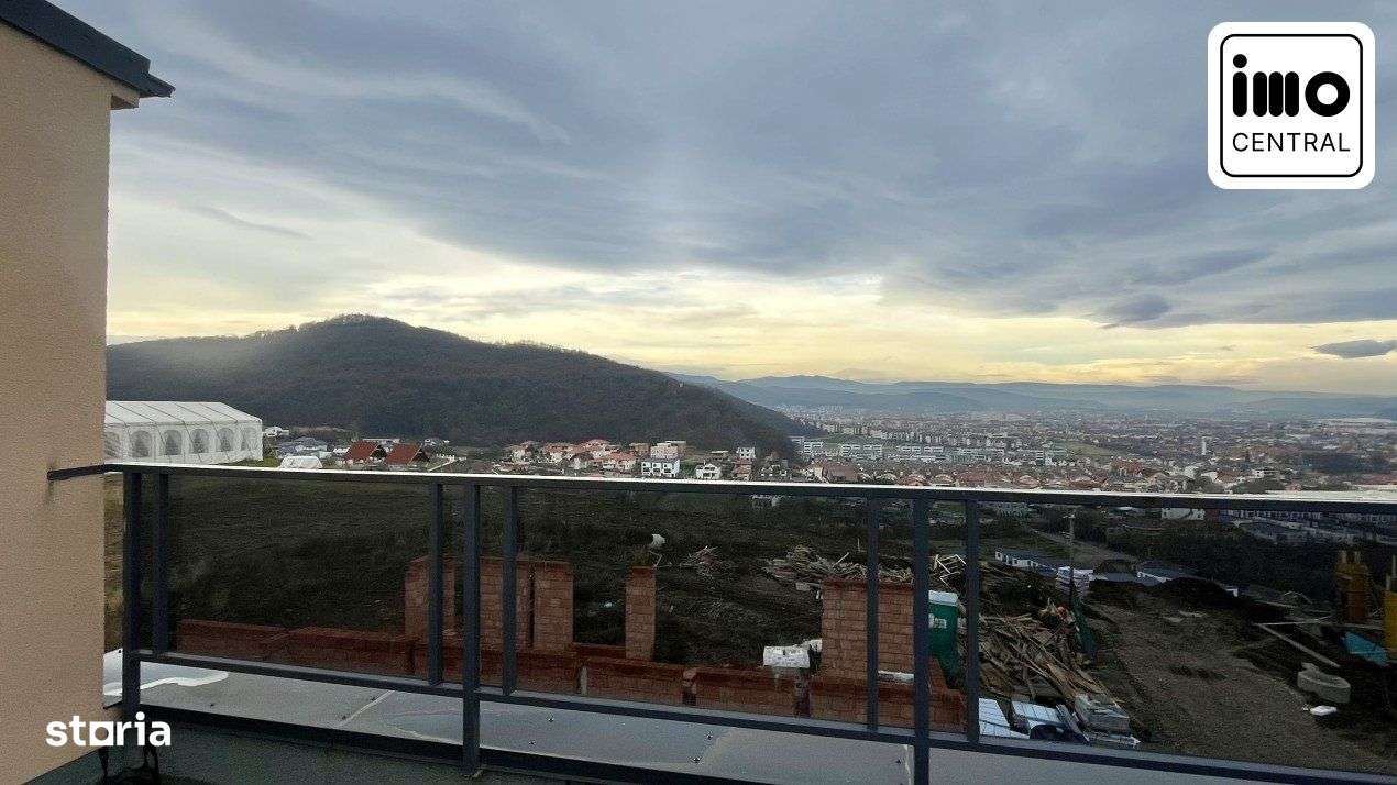 Duplex cu 2 terase si priveliste panoramica asupra Florestiului-zona T-4