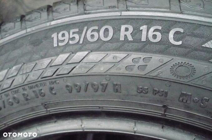 CONTINENTAL VanContact 4Season 195/60R16C 7,6mm - 2