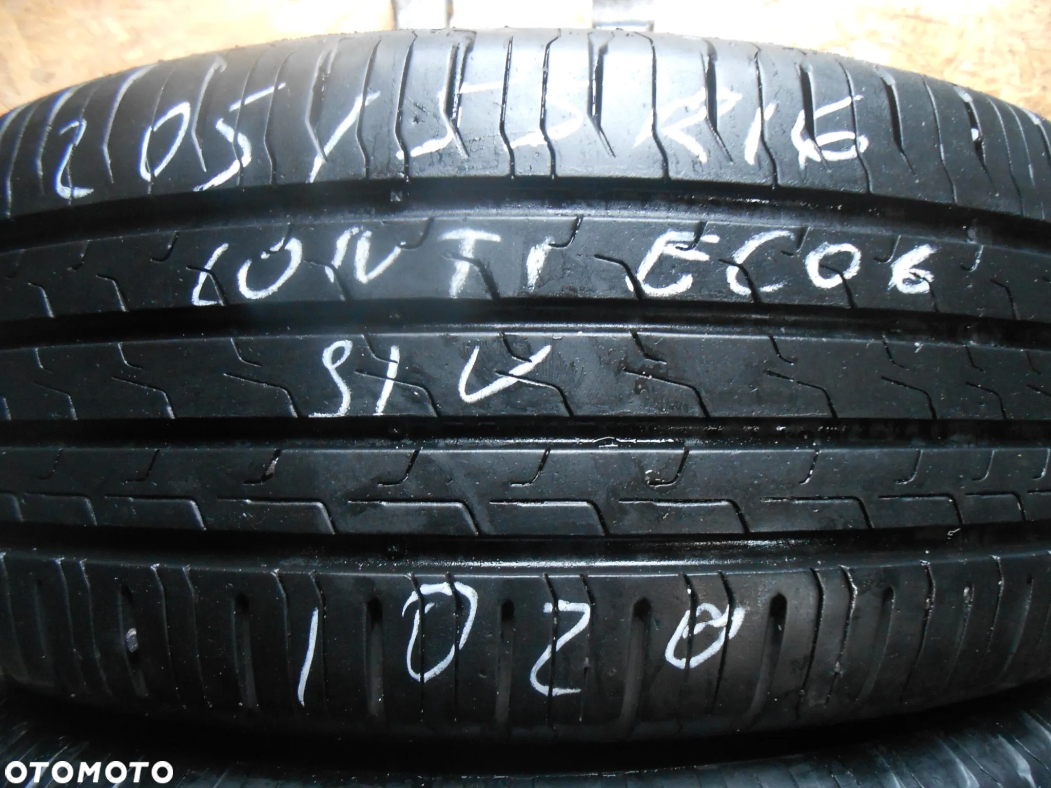 OPONY 205/55R16 CONTINENTAL ECO CONTACT 6 DOT 1020 7.1MM - 3