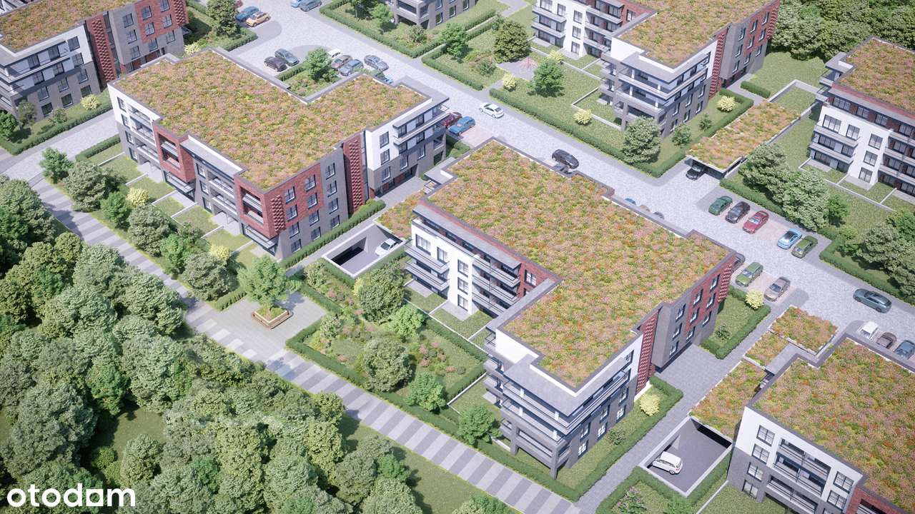 Osiedle Verde Nowoczesne 2-pokojowe mieszkanie w bloku-4