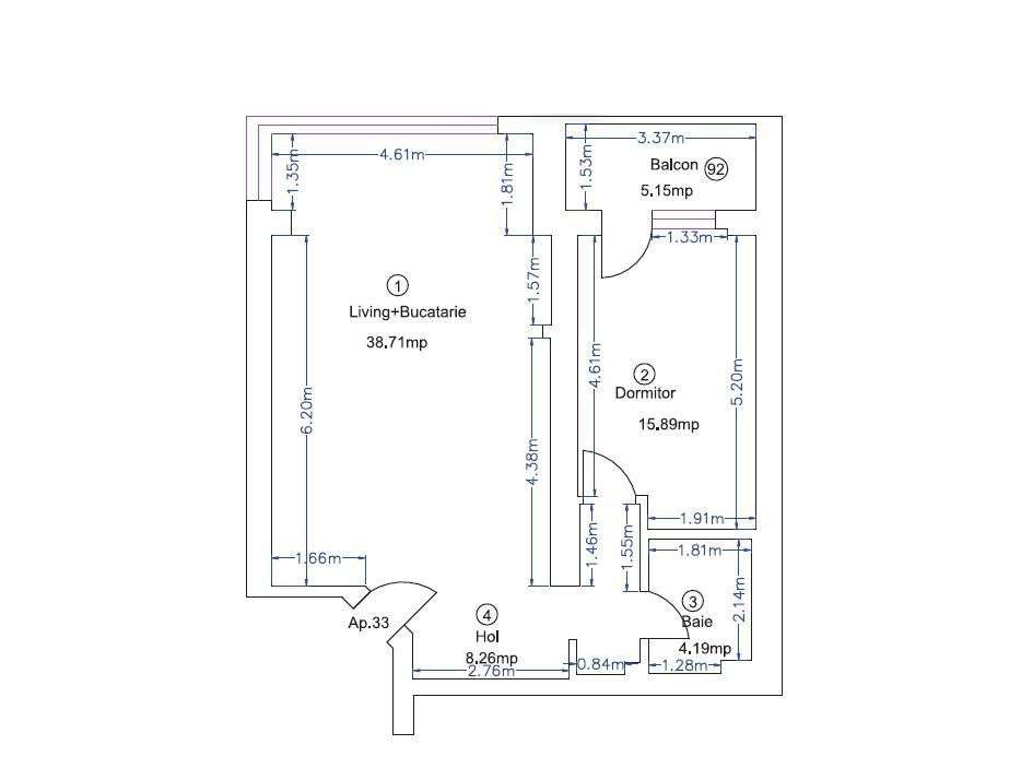 2 CAMERE | PIPERA | IVORY RESIDENCE | ROND OMV | + PARCARE | TVA ZERO-13