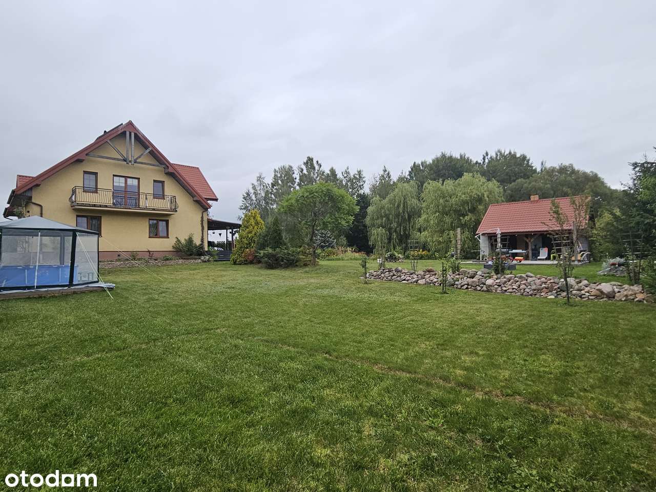 Dom + bud.gosp. z kuchnią i tarasem 12km od Suwałk, działka 5200m2 - Pełny obrazek: 4/20