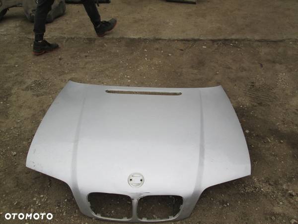 MASKA BMW E46 SEDAN PRZED LIFT 354/7 TITANSILBER METALLIC POKRYWA SILNIKA - 1