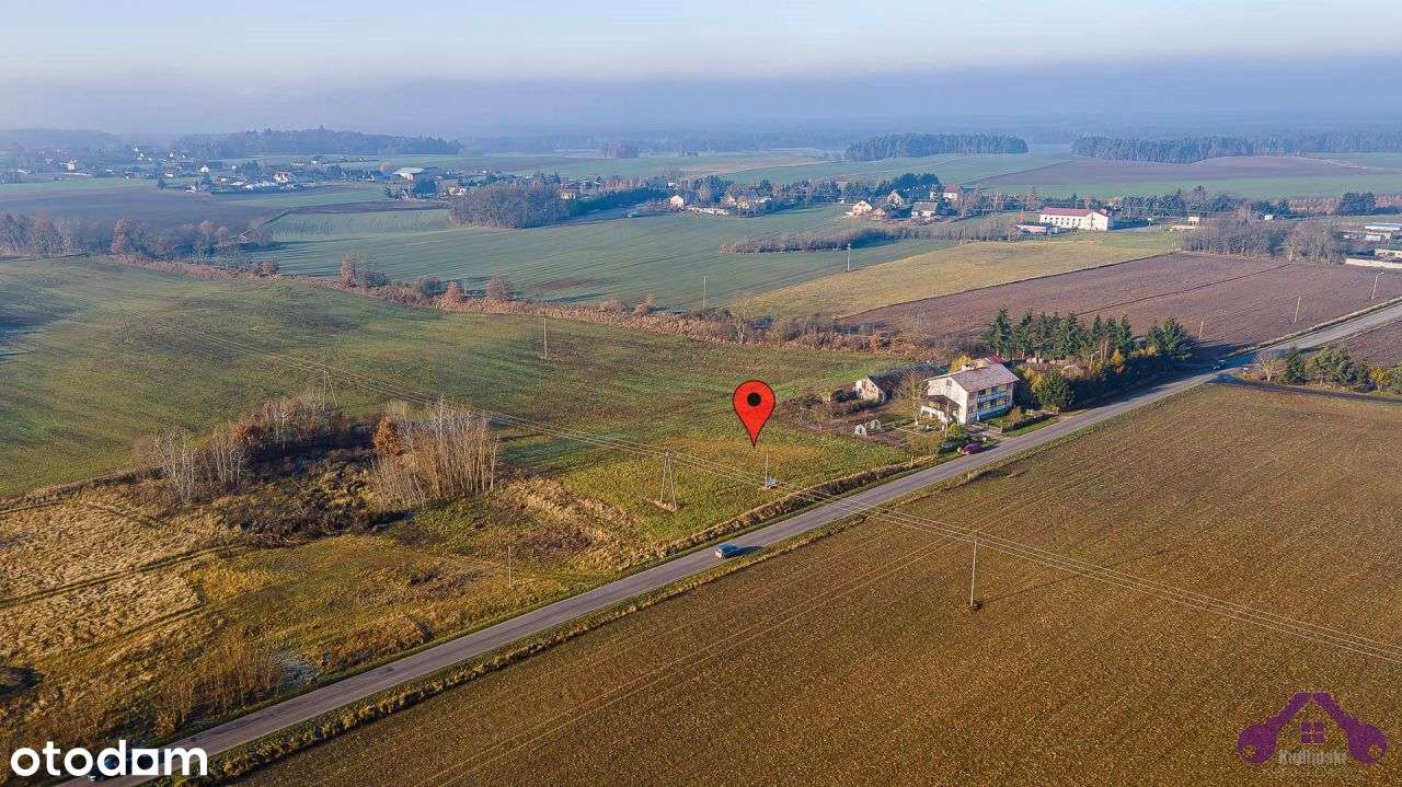 Duża działka z wydanymi warunkami zabudowy